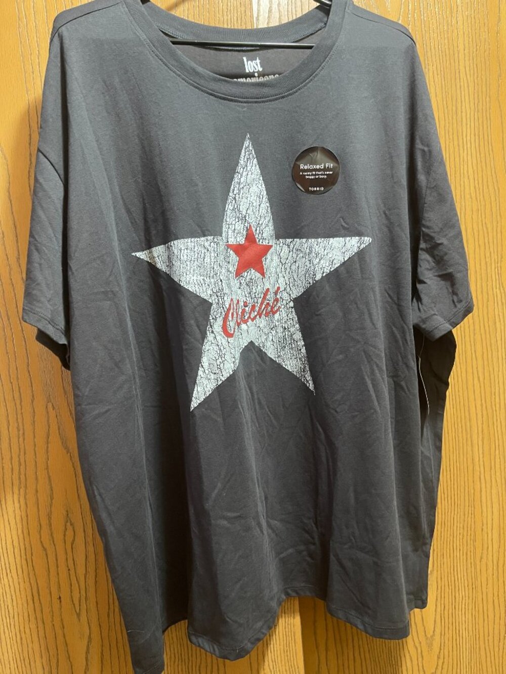 MGK Cliche Relaxed Fit Cotton Crew Tee Torrid 3 NWT